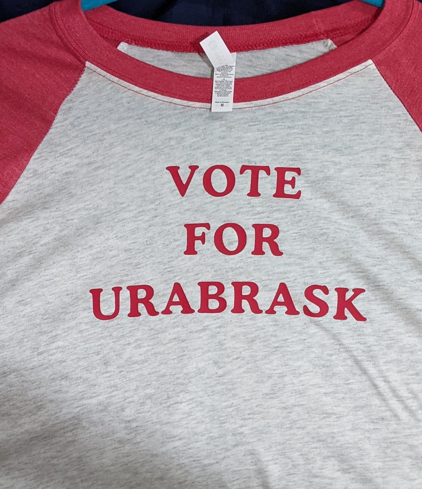 Vote For Urabrask | Unisex Raglan Tee or Crop top