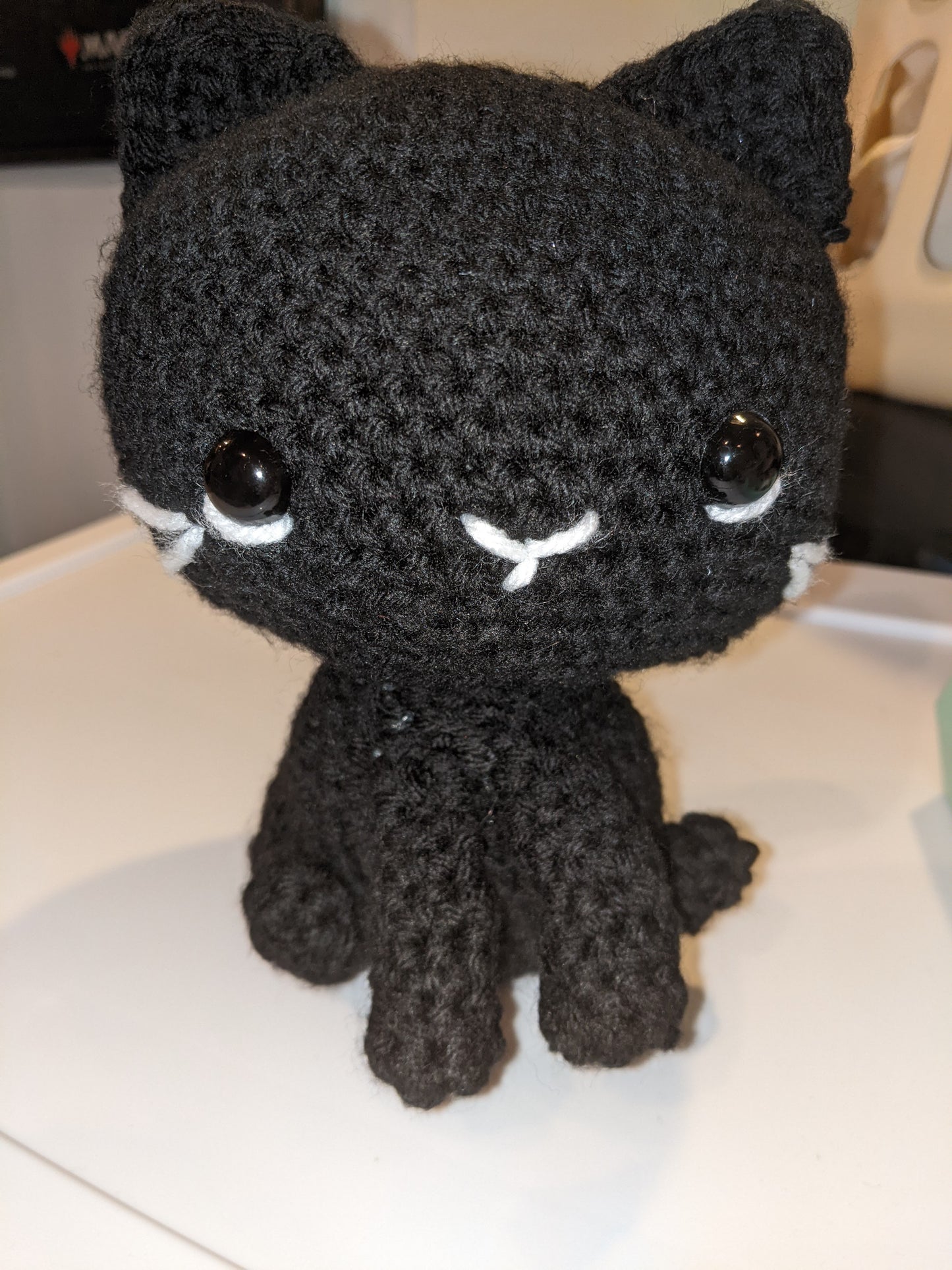 Adorable Crochet Kitty Amigurumi Plushie
