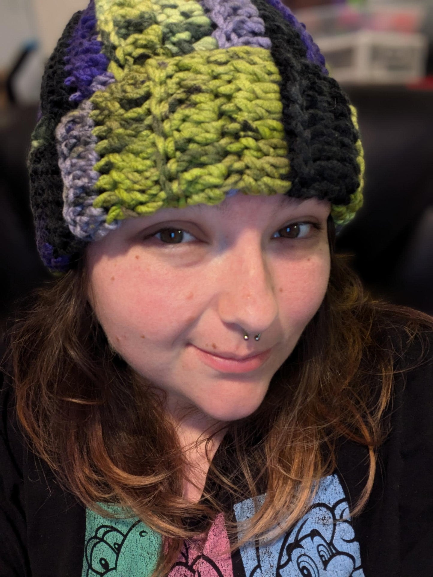 Halloween Beanie | Spooky Beanie | Two-Toned Option | Witch's Brew